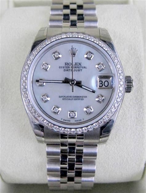 datejust rolex 31mm 178240 price new|Rolex Datejust 31mm diamond bezel.